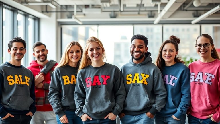 הדפסה על סוויטשירט – איך הופכים כל סוויטשירט לפריט שמדבר בשמך?